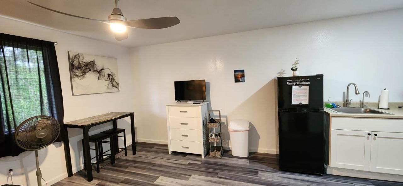 #4 New! Cozy Private Studio! Self Checkin Studio Apt Keaau Exterior foto